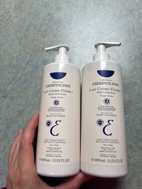 Embryolisse Lait-Crème Fluide+ Multi-Function Moisturizer 400ml x 2